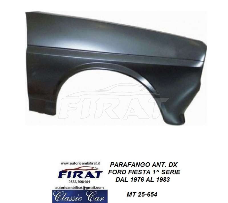 PARAFANGO FORD FIESTA 76 - 83 ANT.DX